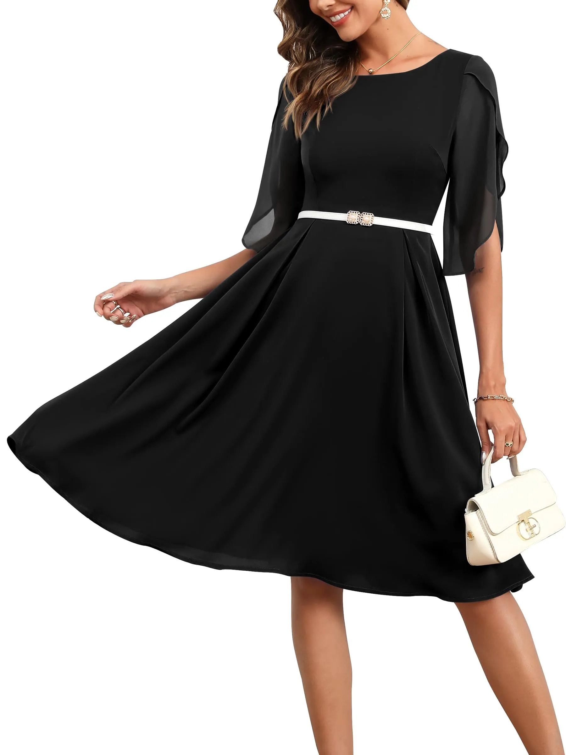 Robe vintage - Robe de Cocktail Pour Femme - Image 1