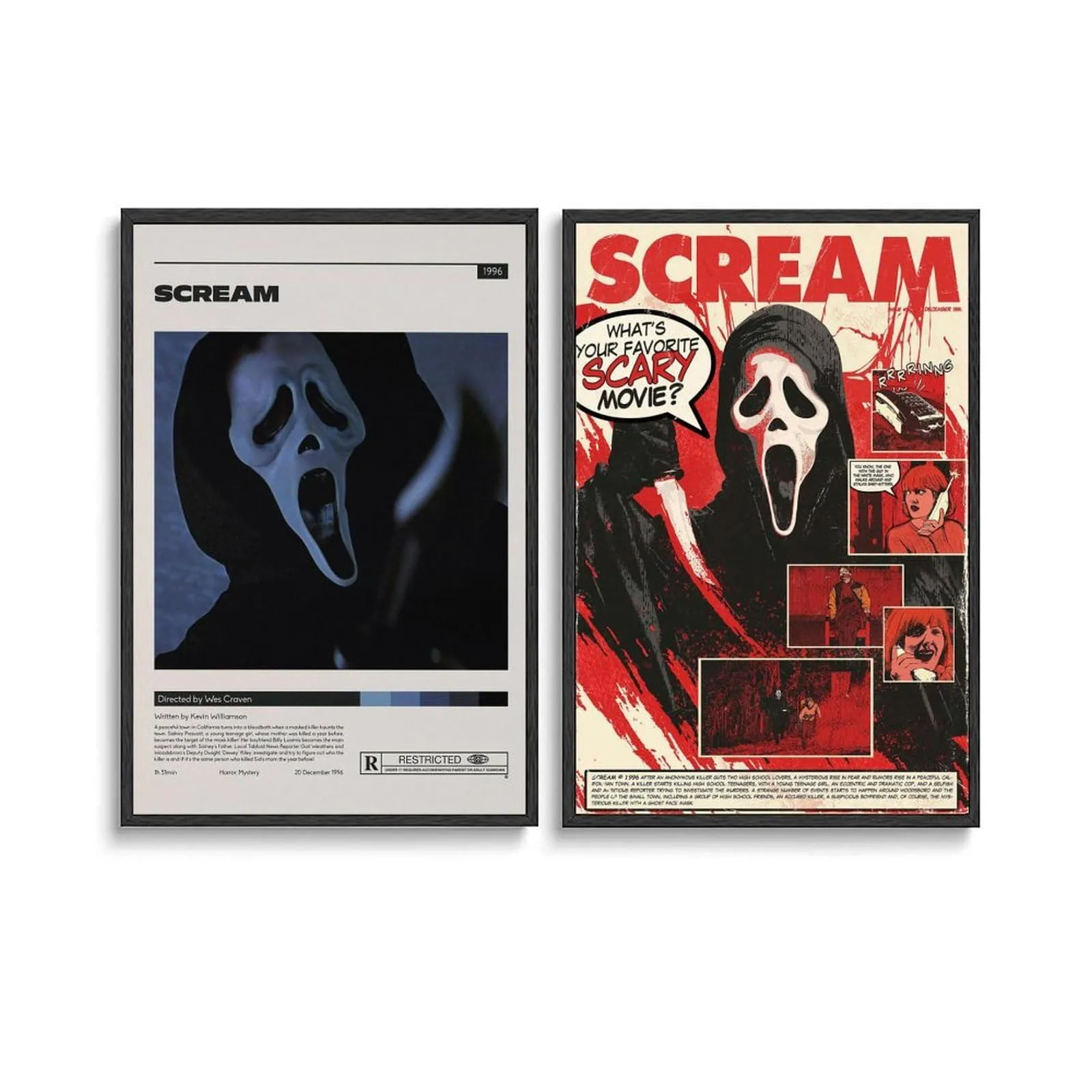 Affiche vintage - Eam sur toile – Lot – 30×45 cm - Image 1