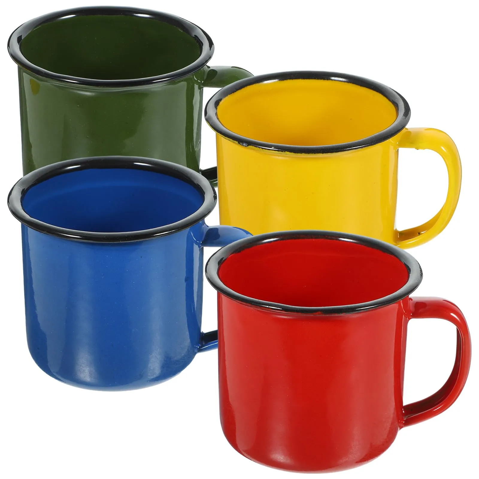 Tasse vintage - Lot de 4 – 4 pièces Mug Boissons émaillé - Image 1