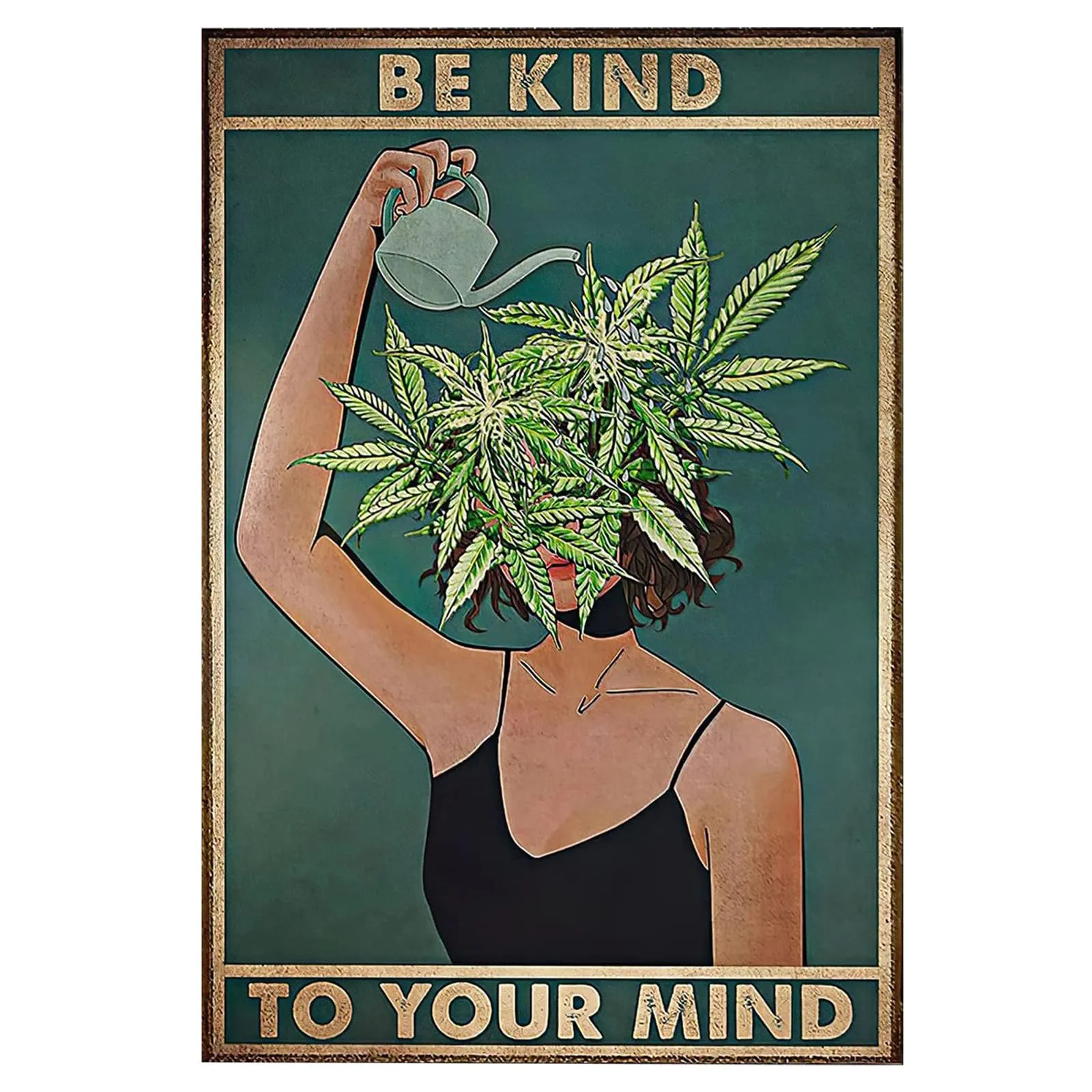 Affiche vintage - Bohème – Be Kind to Your Mind – QVF - Image 1
