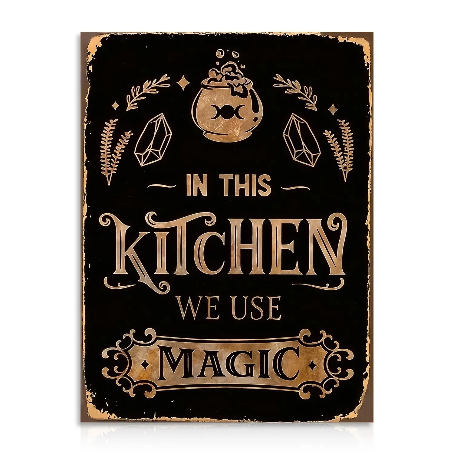 Affiche vintage - Cuisine – Cuisine Rustique Art Mural - Image 1