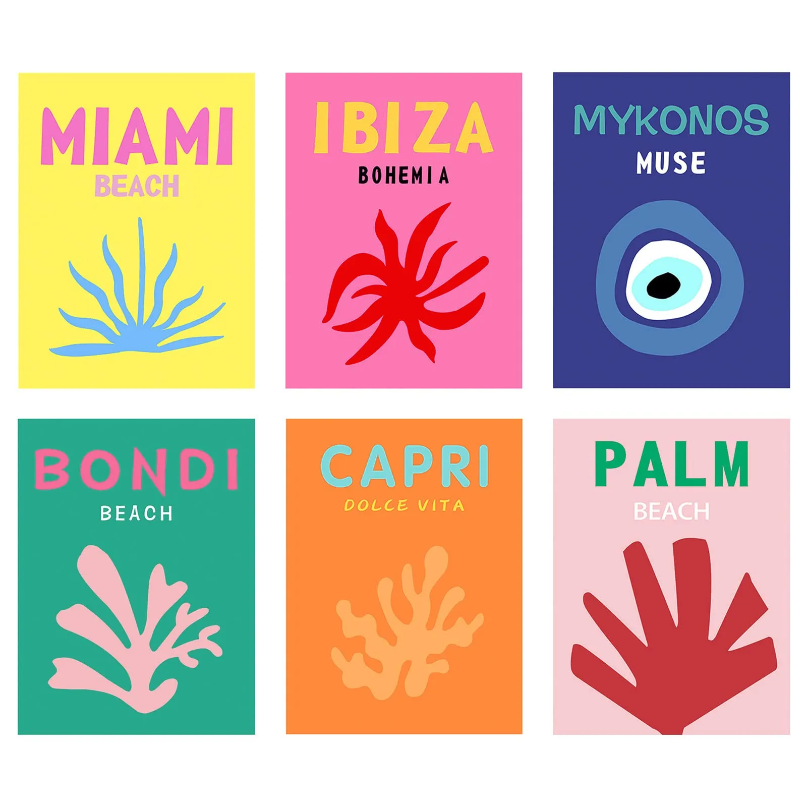 Affiche vintage - Affiche d&rsquo;exposition sur le mur – MOROBOR - Image 1