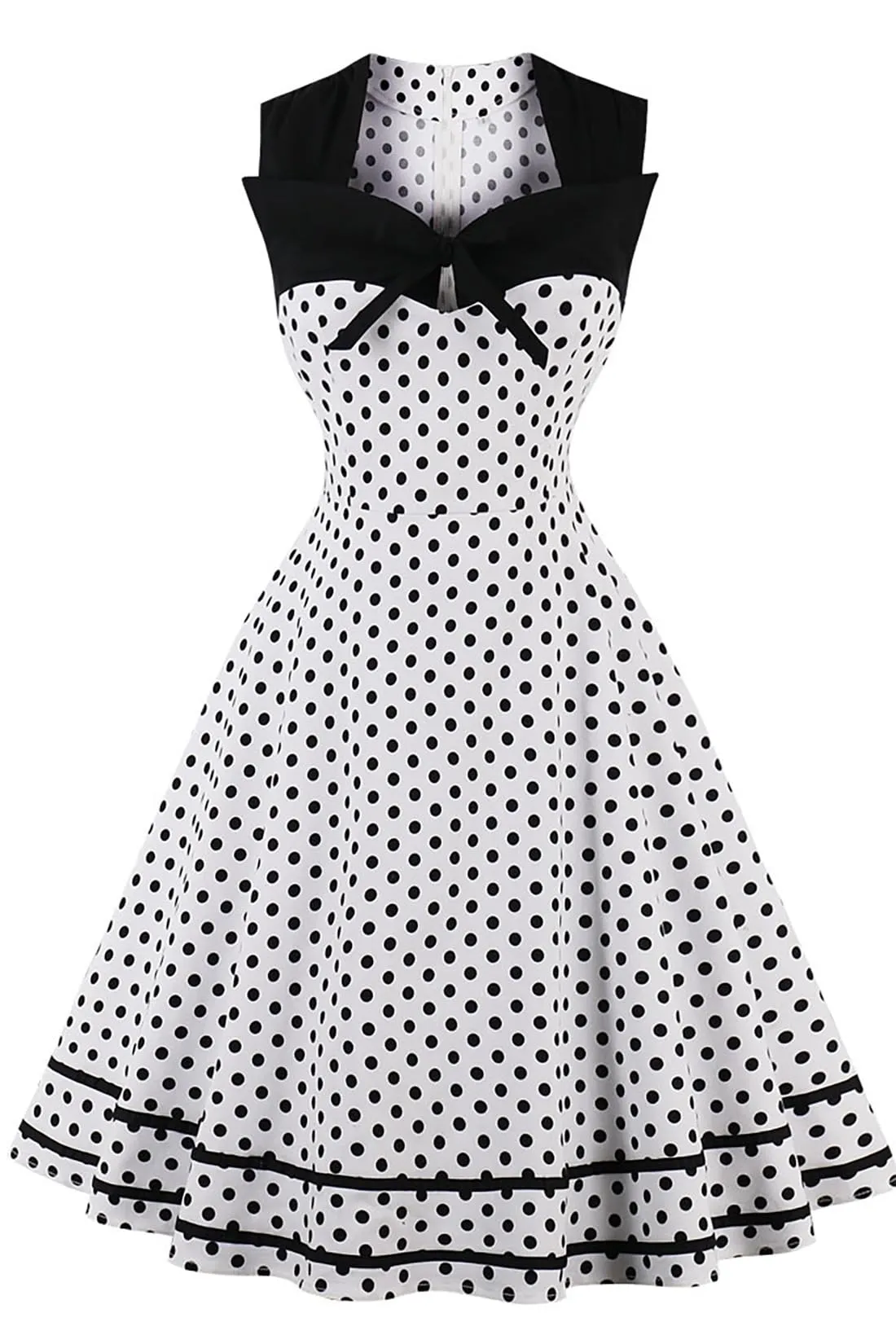 Robe vintage - Femme Robe Vintage Années 50 pin up Rockabilly Coton