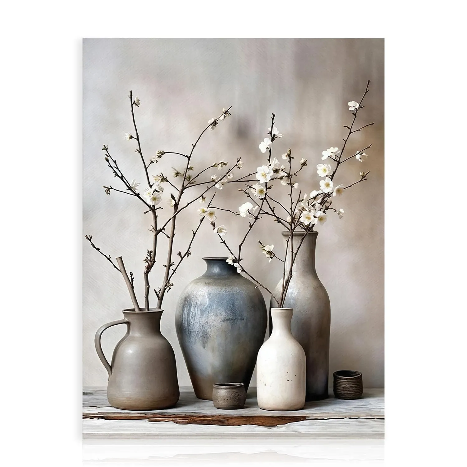 Affiche vintage - Fleurs – Décor – 30×40 cm - Image 1