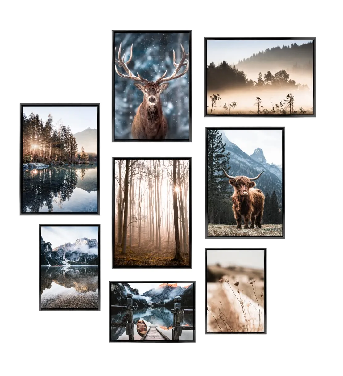 Affiche vintage - Ensemble d’affiches – Heimlich – A3 - Image 1