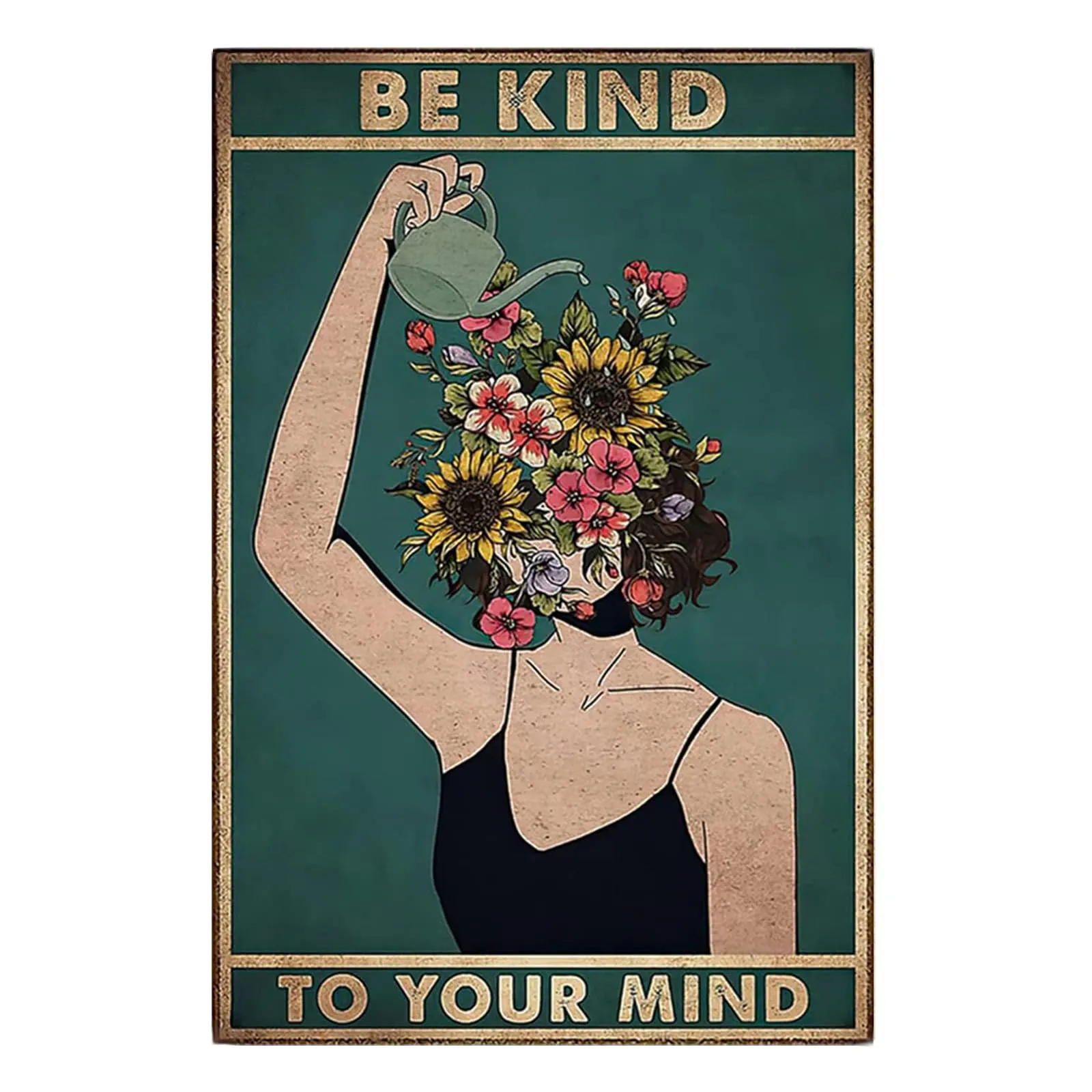 Affiche vintage - Bohème – Be Kind to Your Mind – TW6 - Image 1