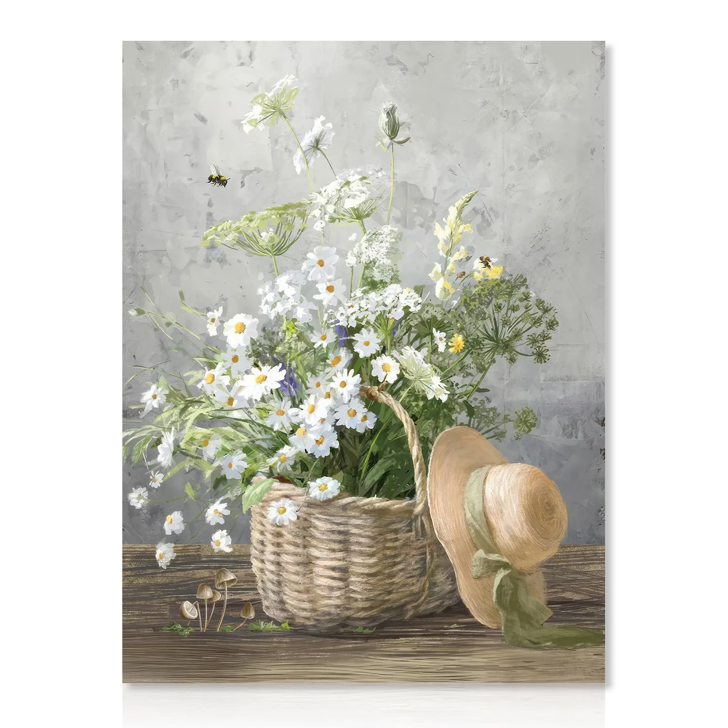 Affiche vintage - Fleur – Marguerite - Image 1