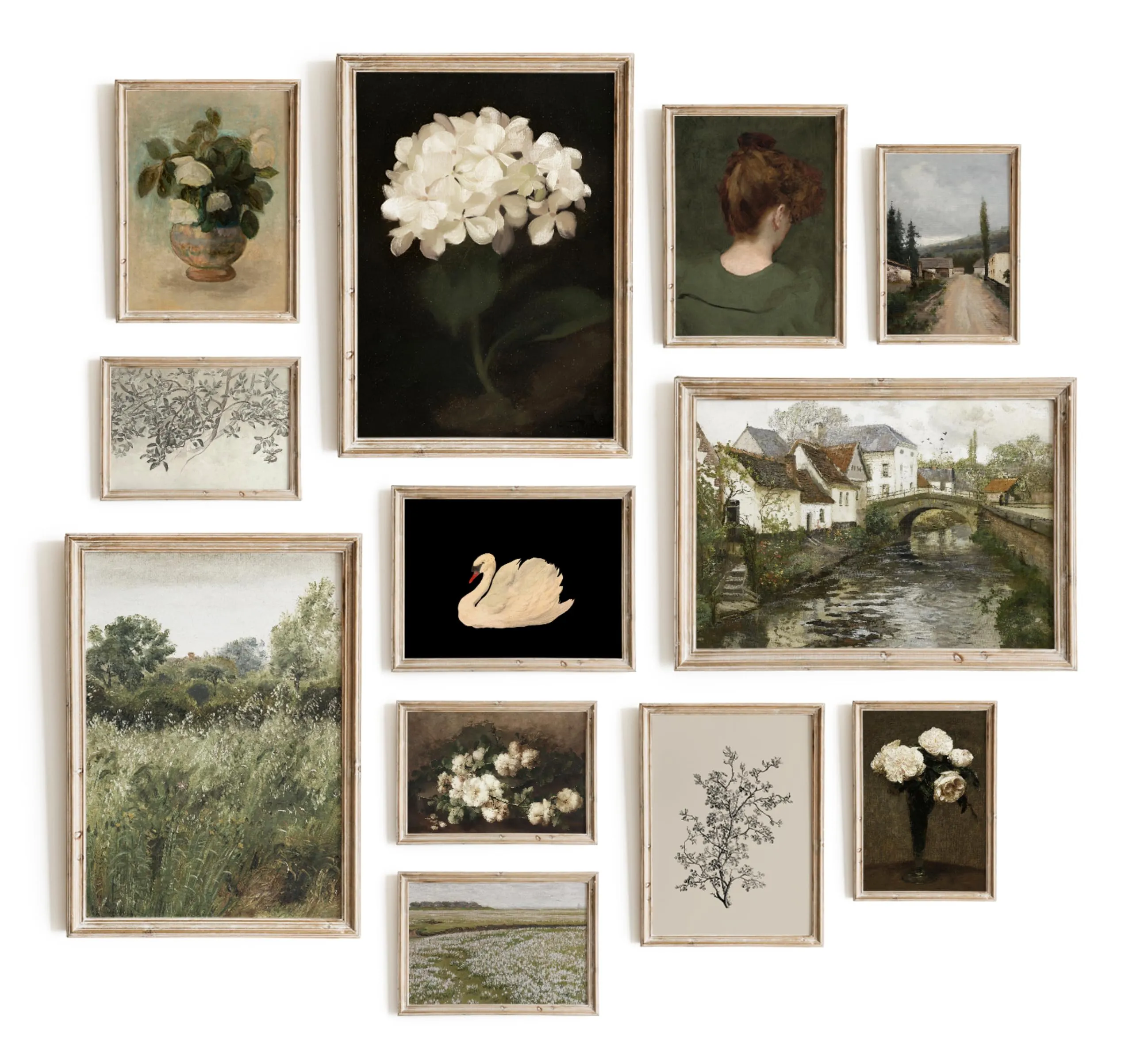 Affiche vintage - Hambient Lot 12 feuilles – Hambient - Image 1