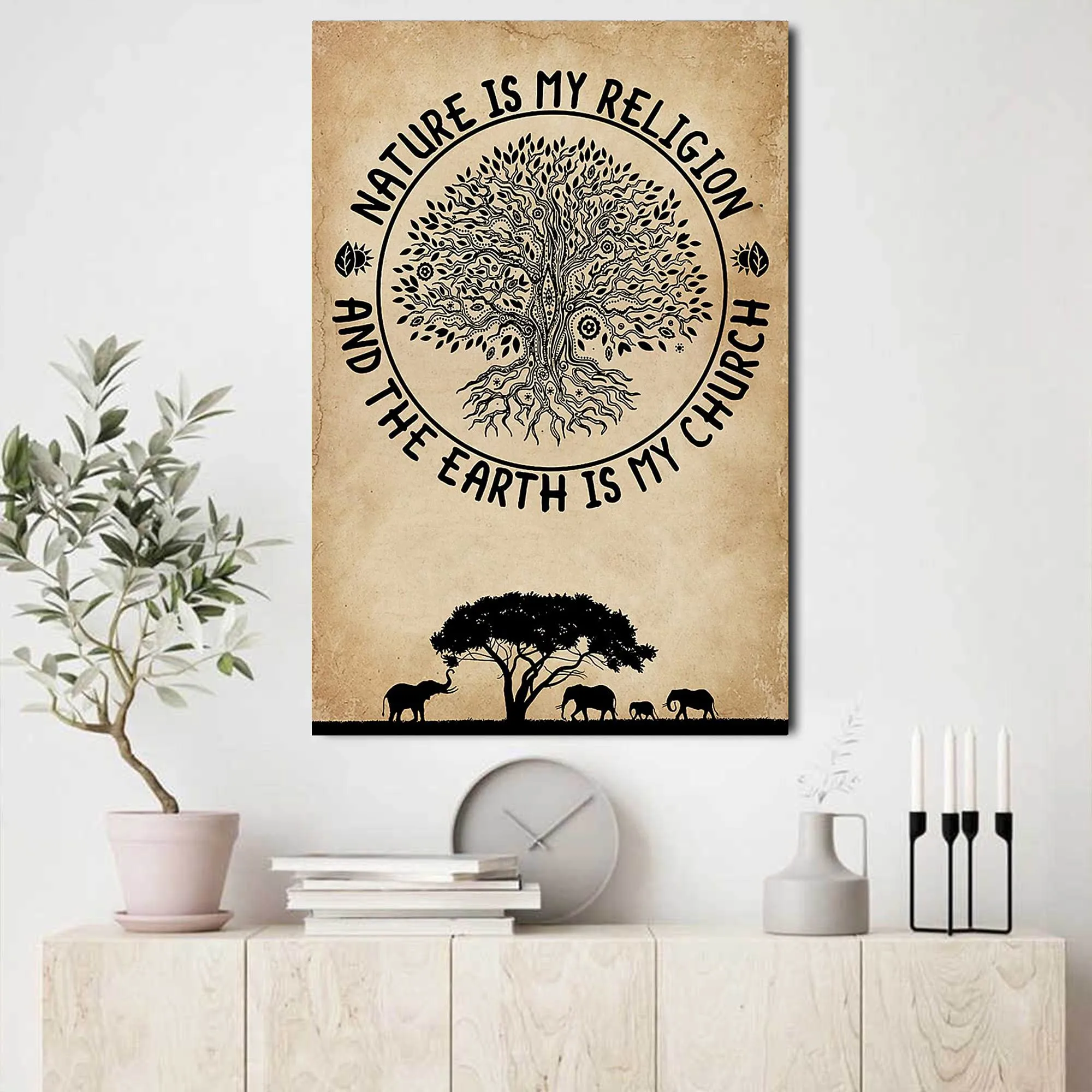 Affiche vintage - 3 x 30 – Tree - Image 1