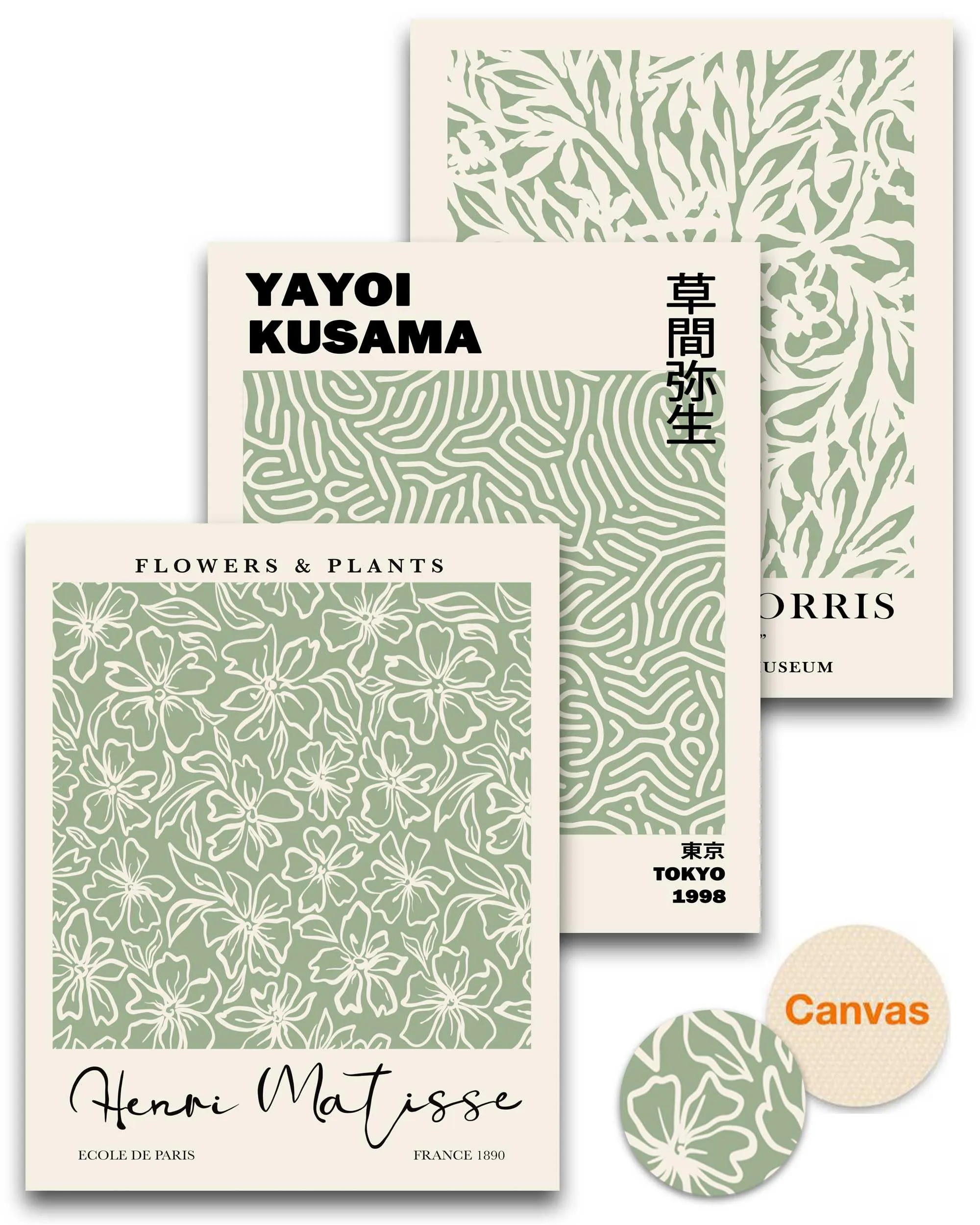 Affiche vintage - Botanique – HesenDot – 30×40 cm - Image 1