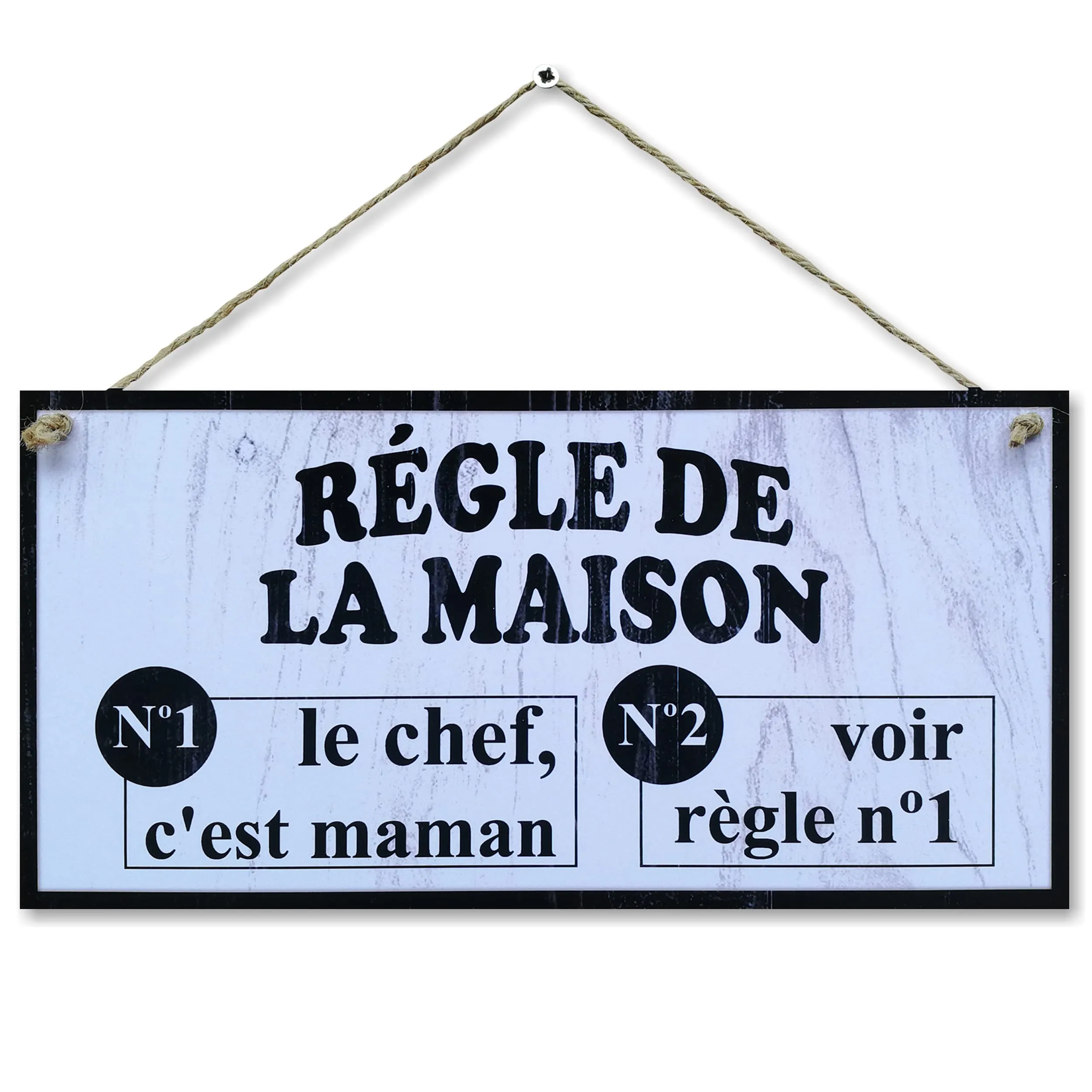 Affiche vintage - CARISPIBET Règles maison |