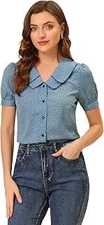 Button-Down-Shirts Bouton vers Le Bas Femme (Lot… - Image 1