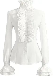 Chemise Medievale Femme Manche Trompette… - Image 1