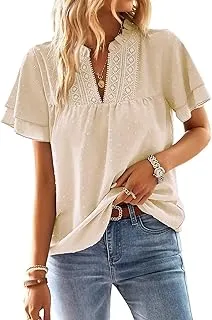 Chemisiers et Blouses Femme à Manches Courtes…