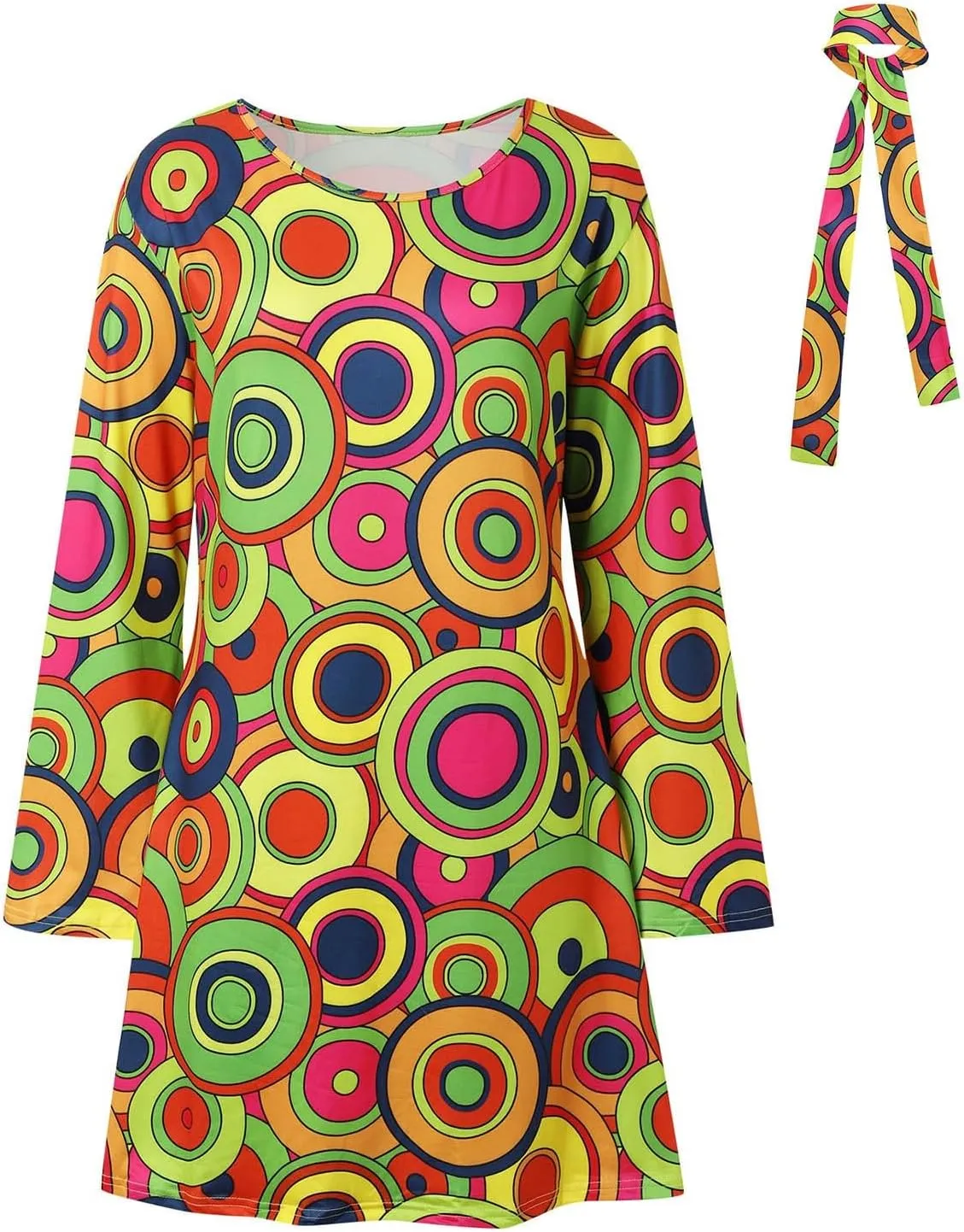 Costume hippie pour femme - Tenue des années 80