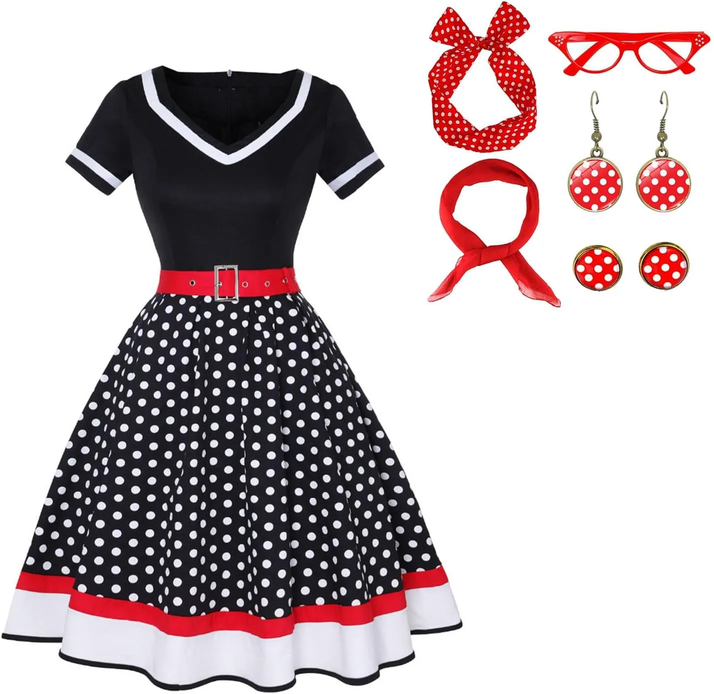 Costume vintage des années 50 pour femme