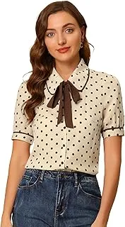 Haut de Chemise à Manches Courtes et col Claudine… - Image 1