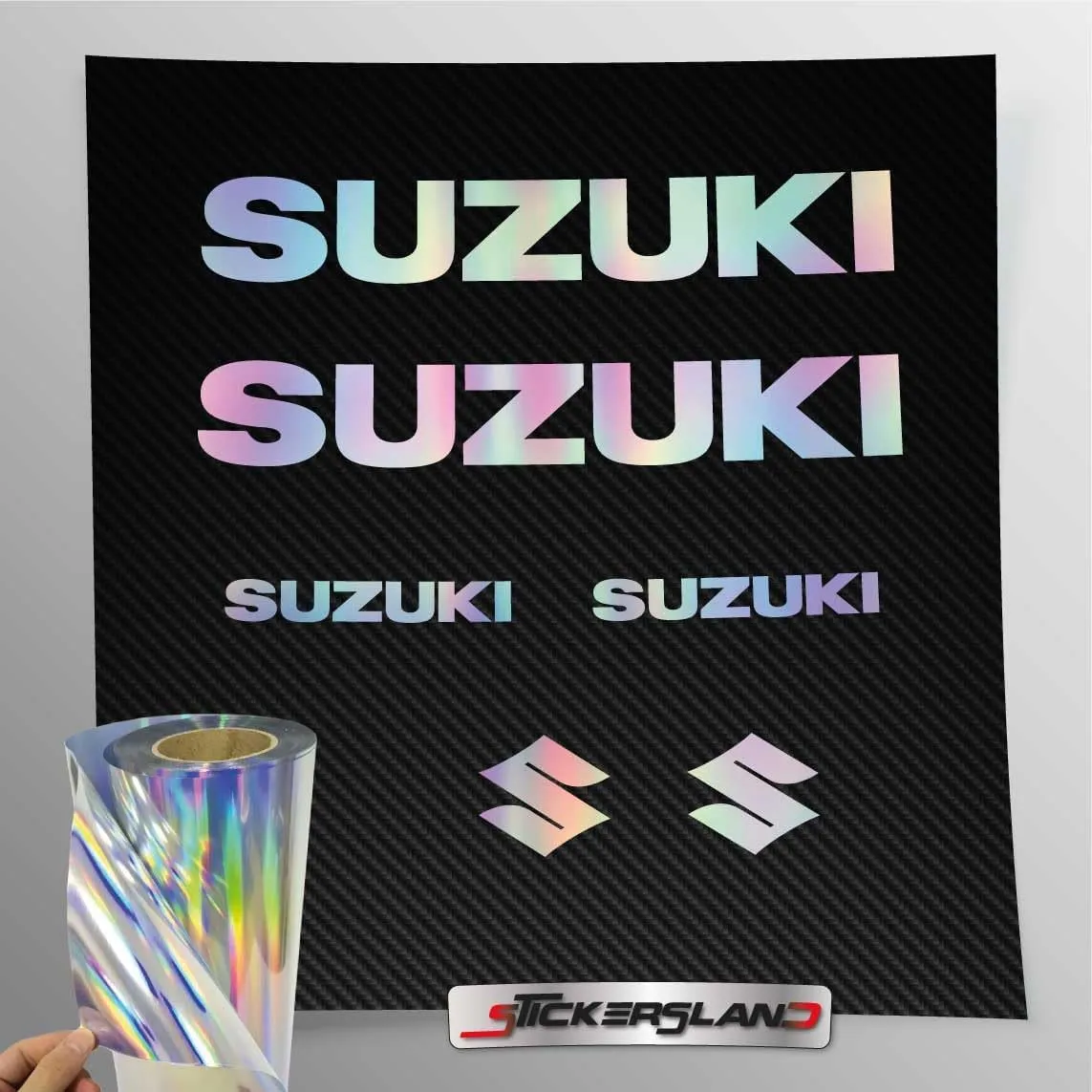 Kit adhésif compatible avec Suzuki réservoir et - Image 1