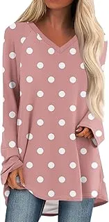 T-shirt à manches longues pour femme - Vintage… - Image 1