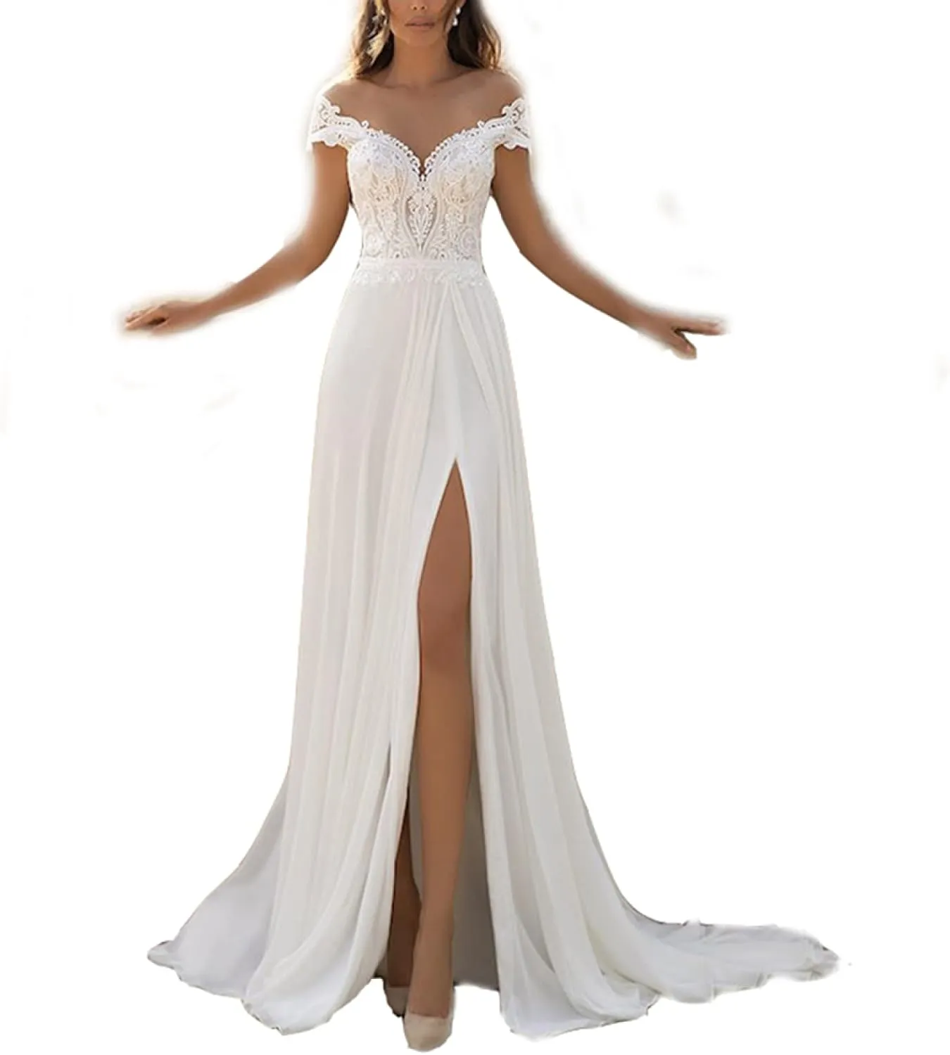 yhfshop Robe de Soirée Femme Longue Tulle,2022 - Image 1