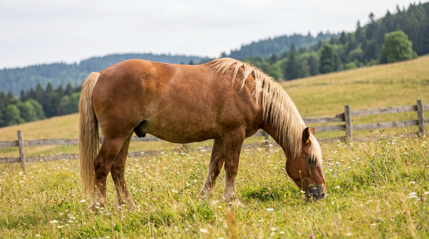 Comtois — Docile, rustique, endurant et facile à vivre.