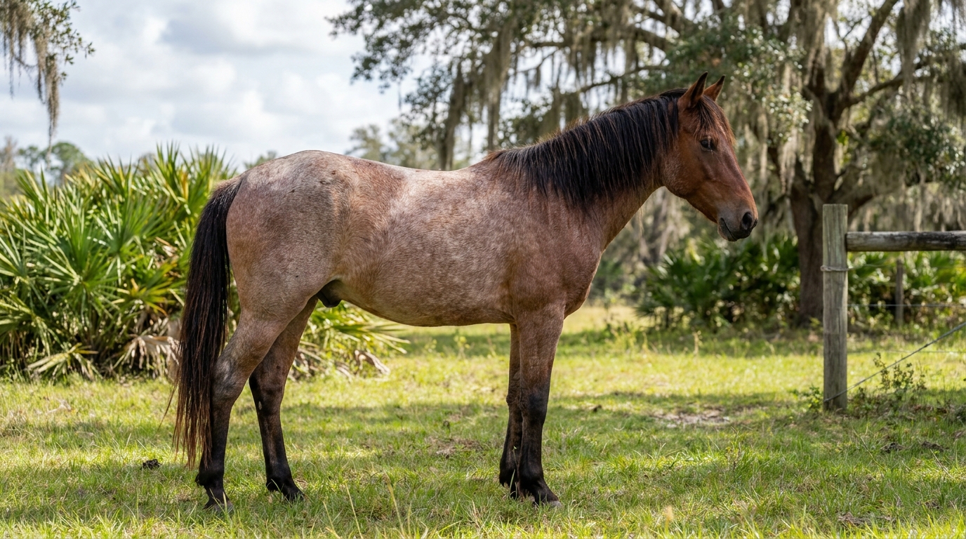 Florida Cracker — Vif, endurant, rapide et résistant