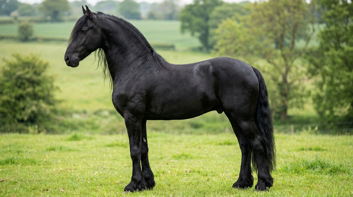 Frison — Doux, sociable, volontaire et élégant