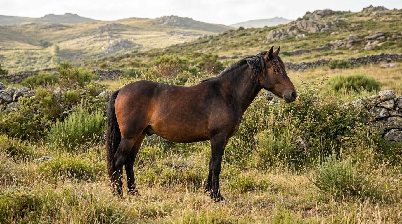Garrano — Rustique, docile, sûr de pied et endurant
