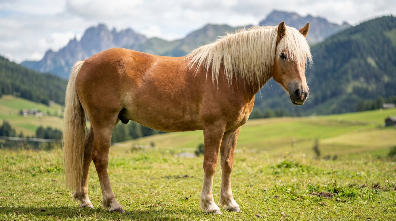 Haflinger — Doux, robuste, docile et polyvalent