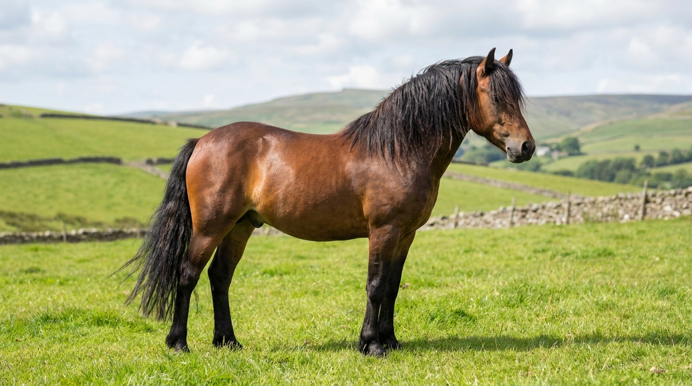 Welsh Cob (Section D) — Fort, énergique, courageux et docile